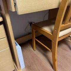 テーブル学習机の画像