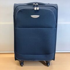 HIROKO KOSHINO HOMME ４輪ソフトキャリーケース（ダークネイビー）の画像
