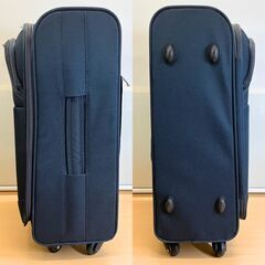 HIROKO KOSHINO HOMME ４輪ソフトキャリーケース（ダークネイビー）の画像
