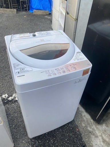 NO B606?福岡市内配送設置無料✨?AW-5G3-W 全自動洗濯機 グランホワイト [洗濯5.0kg /乾燥機能無 /上開き] 