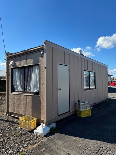 プレハブ7.2M美品です！エアコン付き！