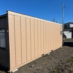 プレハブ7.2M美品です！エアコン付き！の画像