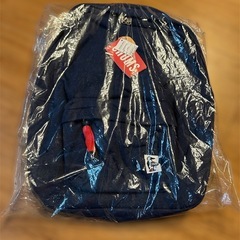 【新品未使用タグ付】チャムス バックパック　ネイビー　男女兼用　防水加工付きの画像