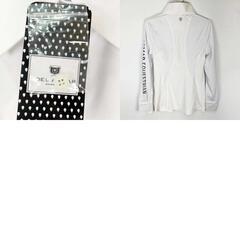 【未使用】NOEL ASMAR EQUESTRIAN ノエルアスマール 長袖 ライディングシャツ ロングスリーブ XS ホワイト AE1635 レディース 乗馬の画像