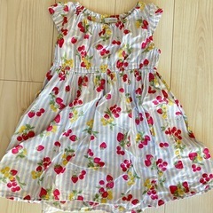 【美品】ワンピース100➕スパッツの画像