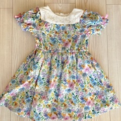 【美品】ワンピース100➕スパッツの画像