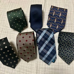 【受渡決定】ネクタイ7つの画像