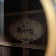  モーリス w35とカッタウェイ付きギター交換してくれるかたしてくれる方の画像