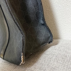 GUCCI ブラック トートバッグの画像
