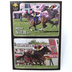 追悼 三冠馬 リバティアイランド 香港エリザベス 非売品 桜花賞 オークス 秋華賞制覇 三冠達 現地配布の画像