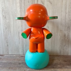 ② 等身大 サトちゃん人形 置物 高さ約95cm SATO製薬 サトちゃん 店頭ディスプレイ の画像