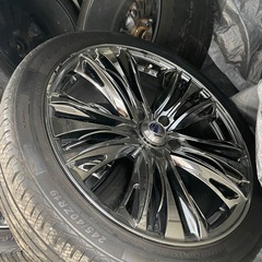 19/8J 35　RAYS ホイール　4本　ロックナット付の画像