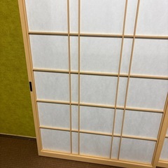 障子引き違い窓の画像