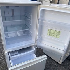 NO B608🌈福岡市内配送設置無料✨🌈シャープ 冷蔵庫 つけかえどっちもドアタイプ 147L ホワイト SJ-D14B-Wの画像