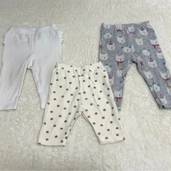 ボトムス ズボン スパッツ 70 まとめ売り 19点 保育園用の画像