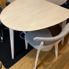 まとめて処分　こたつテーブル（椅子つき）他の画像