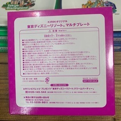 東京ディズニープレート マルチプレート（5枚セット）の画像