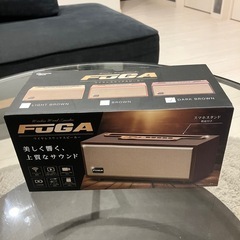 ワイヤレスウッドスピーカーの画像