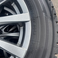 ホイールタイヤセット，ブリヂストンの画像