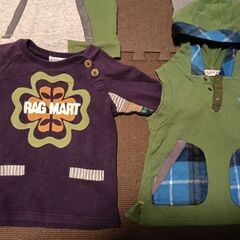 子供服　子ども服　ラグマート　べべ　bebe　100の画像