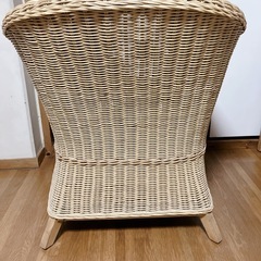 【募集終了】藤ソファー（ラタンソファー）2脚の画像