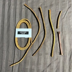 久保田スラッガー 硬式用 グラブレース 修理紐 ウッド 合計139cmの画像