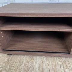 テレビボード　木目調　ブラウンの画像