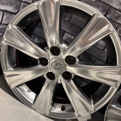 4本セット レクサス 純正ホイール 17インチ 7.5J +45　PCD114.3 5Hの画像