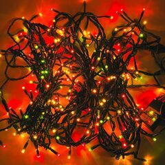 ガーデンイルミネーションLEDライト（約240球・30ｍ＋延長コード10m）の画像