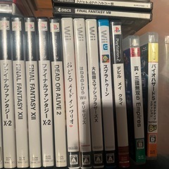 PS2 Wiiなどゲームソフト　1本あたりの画像