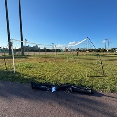 ☆少年サッカー8人制用簡易サッカーゴールの画像