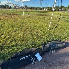 ☆少年サッカー8人制用簡易サッカーゴールの画像