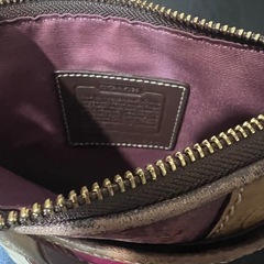 COACHのパッチワークバッグの画像