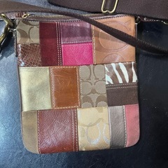 COACHのパッチワークバッグの画像