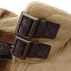 HIT MAKER ヒットメーカー 裏毛長ボア ジャケット Right-on ライトオン M ブラウン系の画像