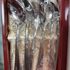 LUCKY WOOD カレースプーン ５本セットの画像