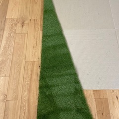 人工芝　切れ端の画像