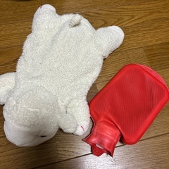 可愛い湯たんぽ‼️ 羊　湯たんぽの画像