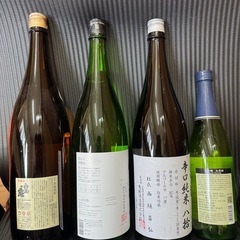 焼酎、日本酒の画像
