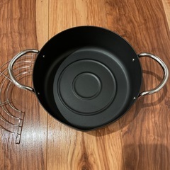 天ぷら鍋の画像