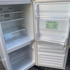 NO B607🌈福岡市内配送設置無料✨🌈ユーイング U-ING 冷蔵庫 （110L・右開き） 2ドア スターリングホワイト UR-F110H-Wの画像