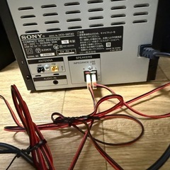 SONY ホームオーディオシステムの画像