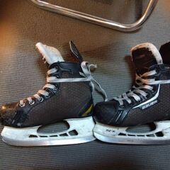 アイスホッケー　ホッケー靴　バウワー　19cm〜20cm　キッズ　の画像