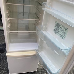 NO B609🌈福岡市内配送設置無料✨🌈パナソニック Panasonic 冷蔵庫（168L・右開き） ホワイト NR-B174W-Wの画像