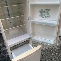 NO B609🌈福岡市内配送設置無料✨🌈パナソニック Panasonic 冷蔵庫（168L・右開き） ホワイト NR-B174W-Wの画像