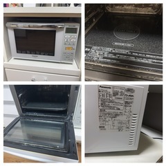 家電3点セット：電子レンジ（Panasonic NE-C235-W）/ 冷蔵庫（三菱 MR-CX27D-W 272L）/ 洗濯機（アイリスオーヤマ IAW-T602E 6kg）の画像