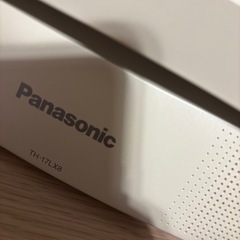 17型　パナソニック　テレビ　ホワイトの画像
