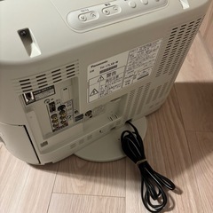 17型　パナソニック　テレビ　ホワイトの画像