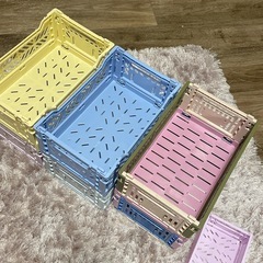 HAY COLOUR CRATE コンテナ 小物入れの画像