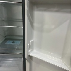 AQUA 2ドア冷蔵庫 AQR-SBS45J 2021年製 449L 観音開きの画像